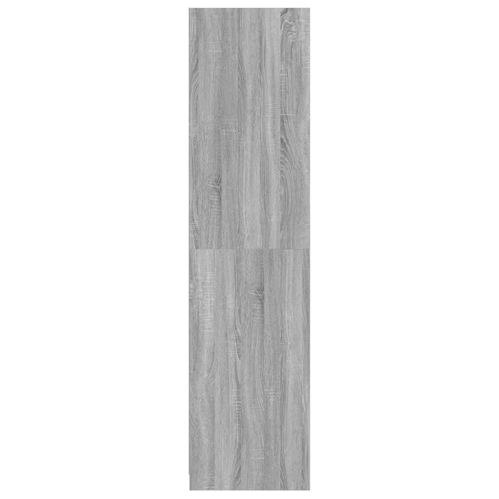 Armadio Grigio Sonoma 100x50x200 cm in Legno Multistrato CFW8474900