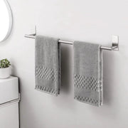Houder di asciugamani adesiva 76 cm - stang per asciugamani fissaggio al muro - houder per asciugamani in acciaio inossidabile