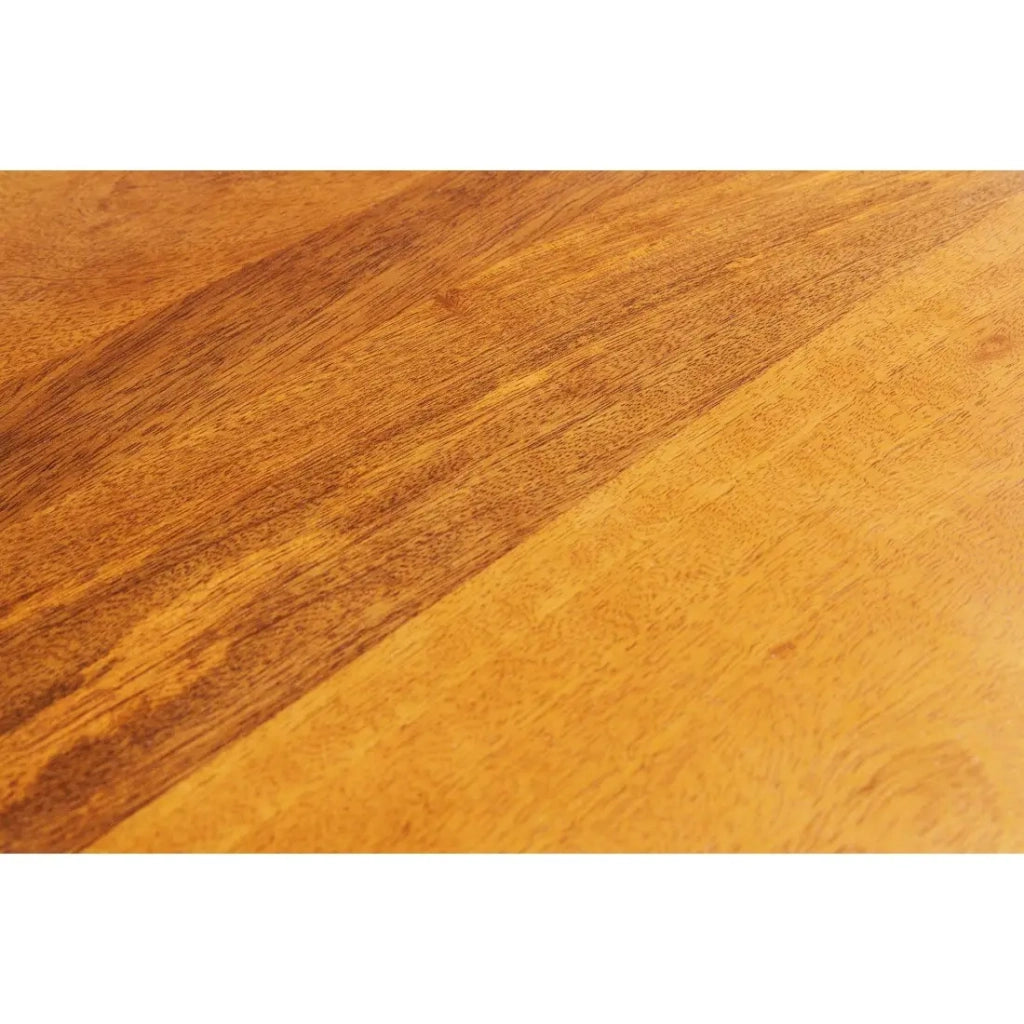 Buffet TERRAKAN 180 cm – Legno Massiccio di Mango Marrone – Facciata Scultorea 3D