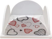 Supporto decorativo in legno - 1 pezzo - dimensioni 20 x 10 x 16 cm