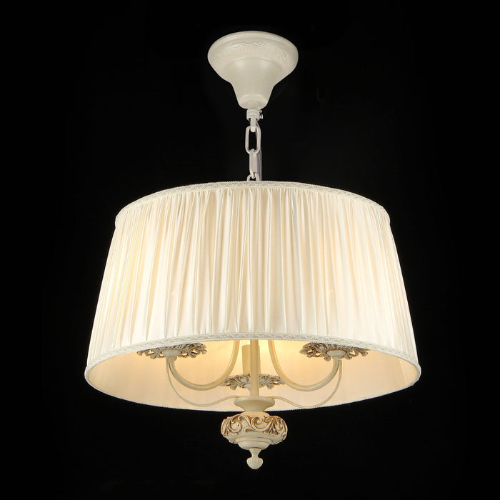 Lampada pendente Elegant in Metallo Olivia Avorio