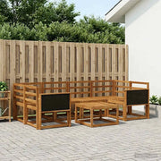 Set di divani da esterno 5 pcs Naturale 3385020