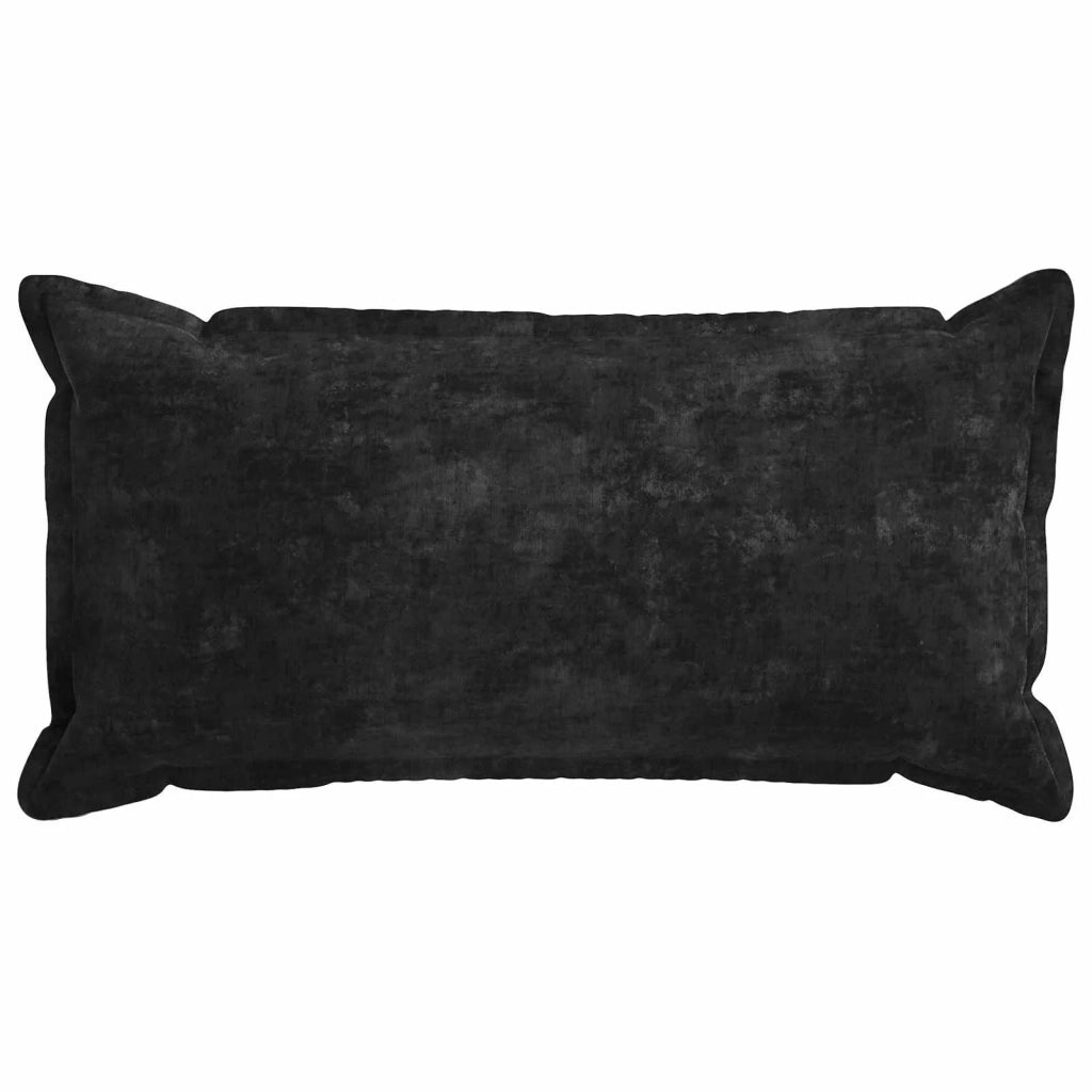 Federa 2 pz HOUTEN Antracite 40 x 80 cm Tessuto Chenille 918220