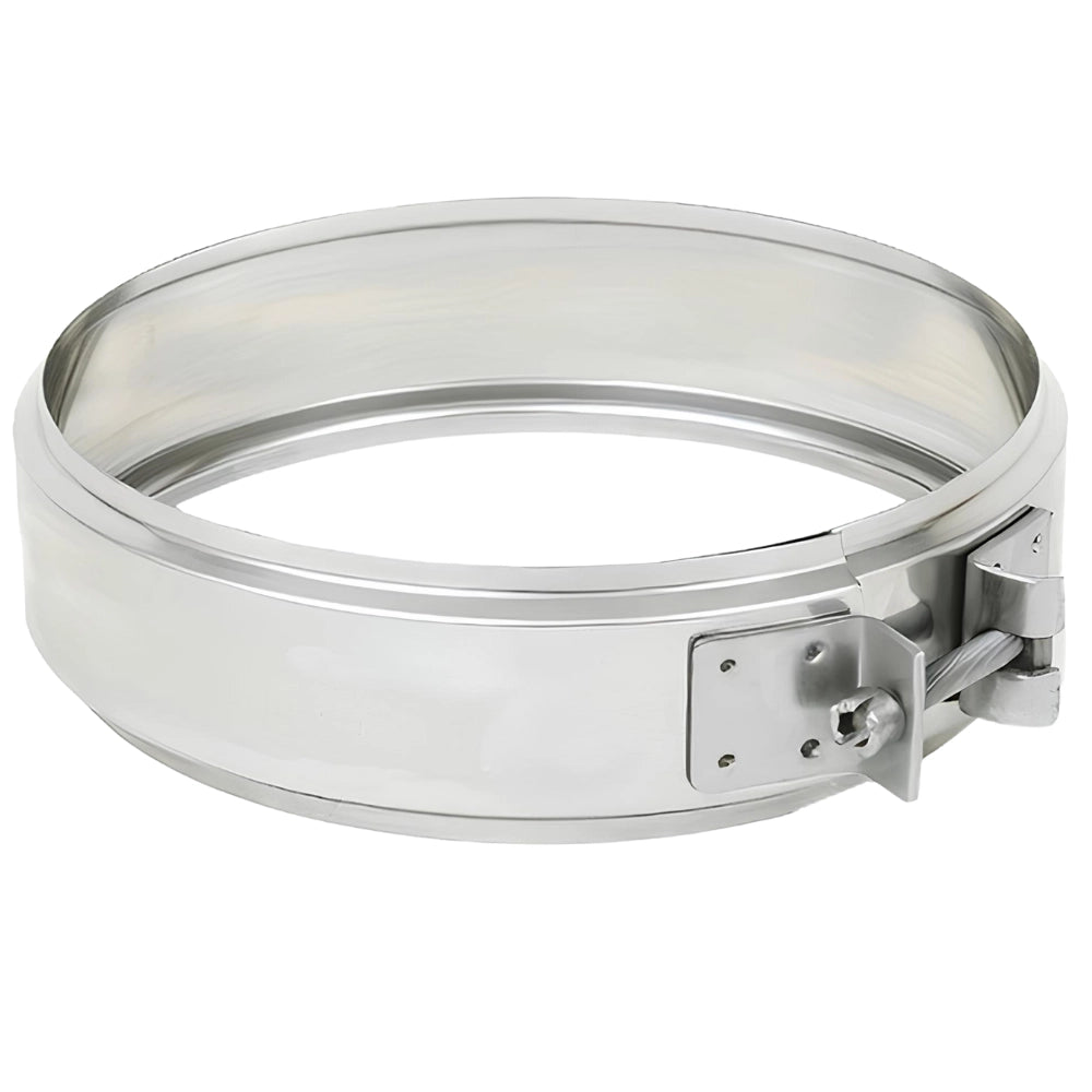 Fascetta bloccaggio doppia parete acciaio inox canna fumaria collare tubature *** misura Ø 250/300 mm, confezione 1