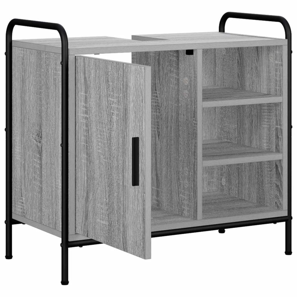 Mobile da Bagno Sonoma grigio 65,5 x 34 x 61 cm 8014073