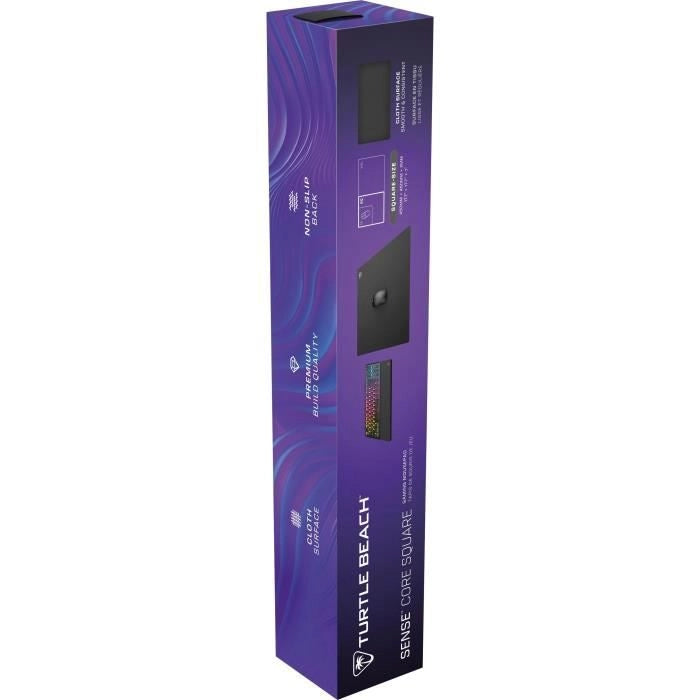 Tappetino per mouse da gioco - Turtle Beach SenseCore Square - Superficie in microtessuto, bilanciata, confortevole