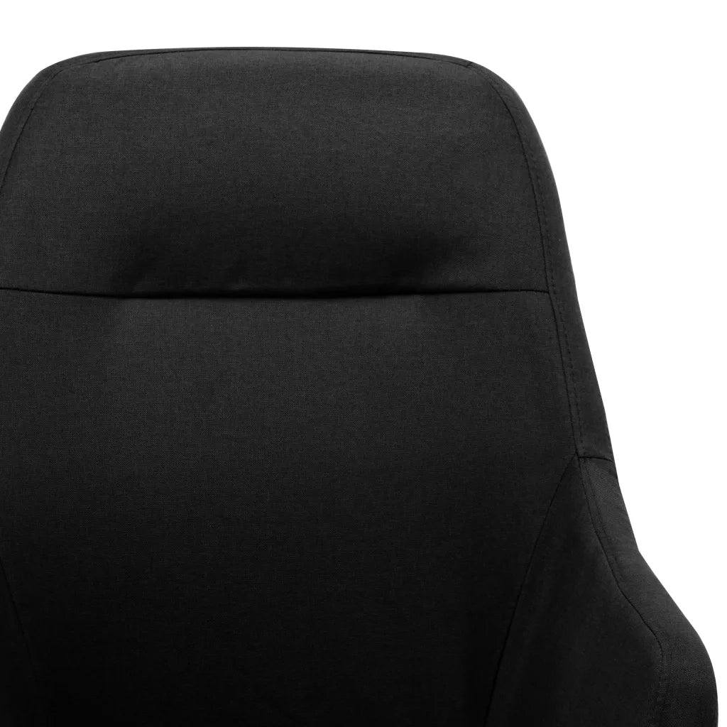 Sedia a Dondolo Nera in Tessuto CFW5732994