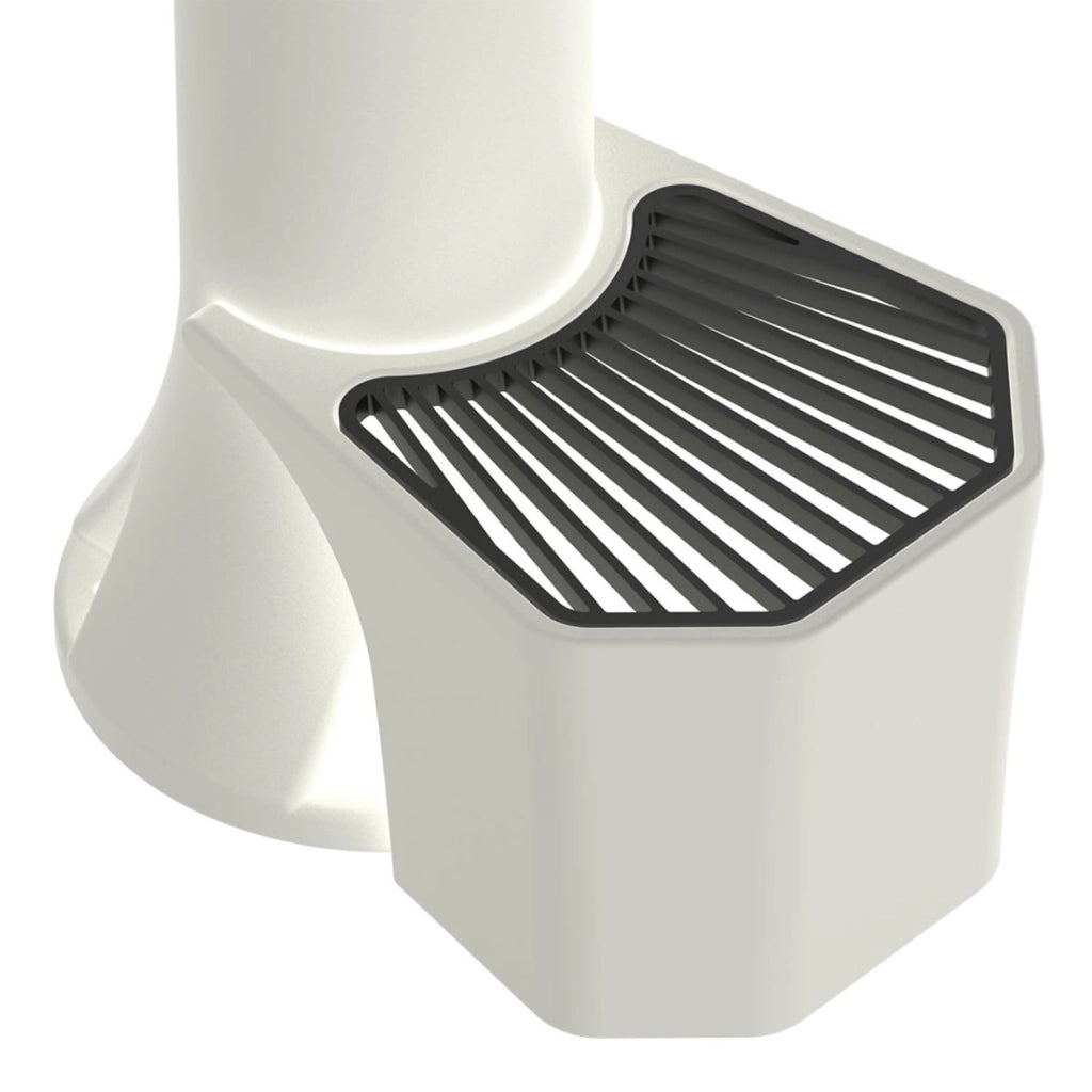 Sined Kit Tritone Fontana Per Esterno Con Secchiello Da 5 Litri In Polietilene Bianco Realizzato In Polietilene Ad Alta Resistenza