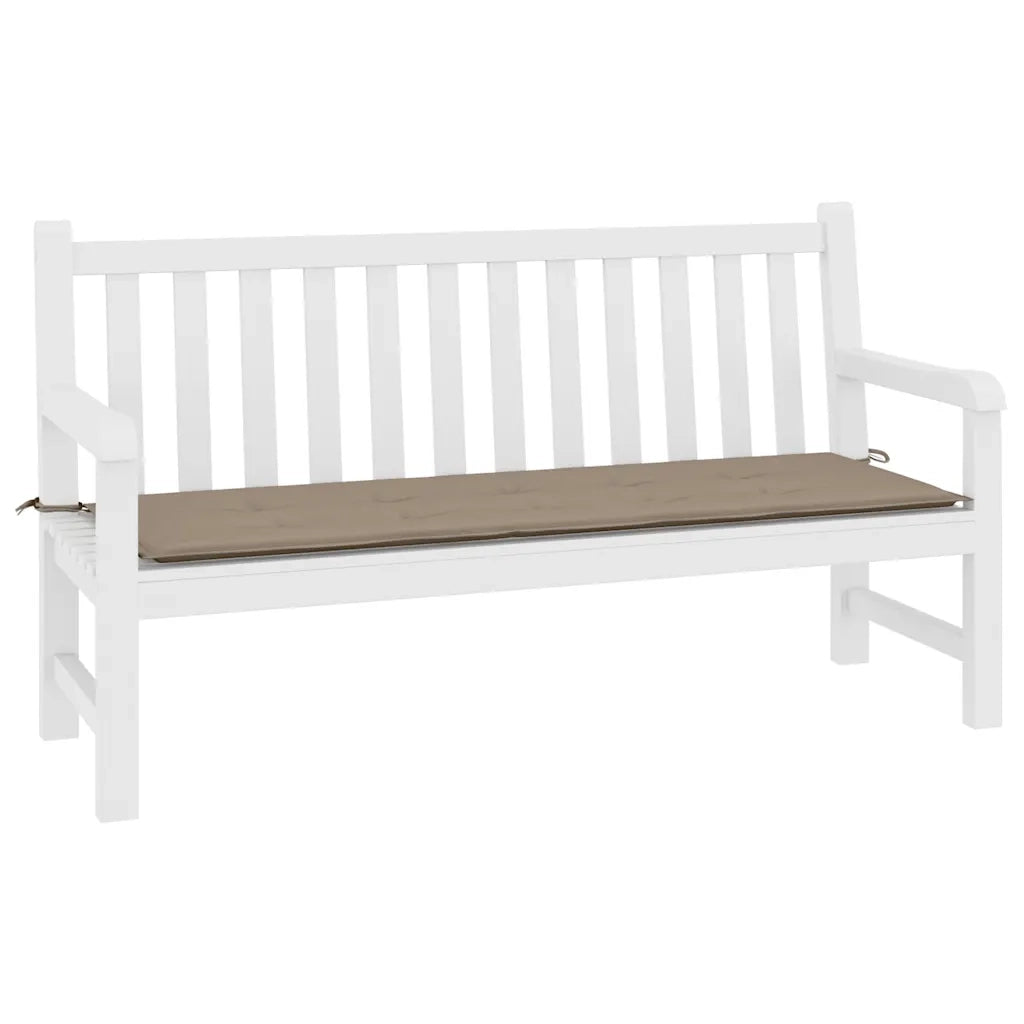 Cuscino per Panca Tortora 200x50x4 cm in Tessuto Oxford 47614