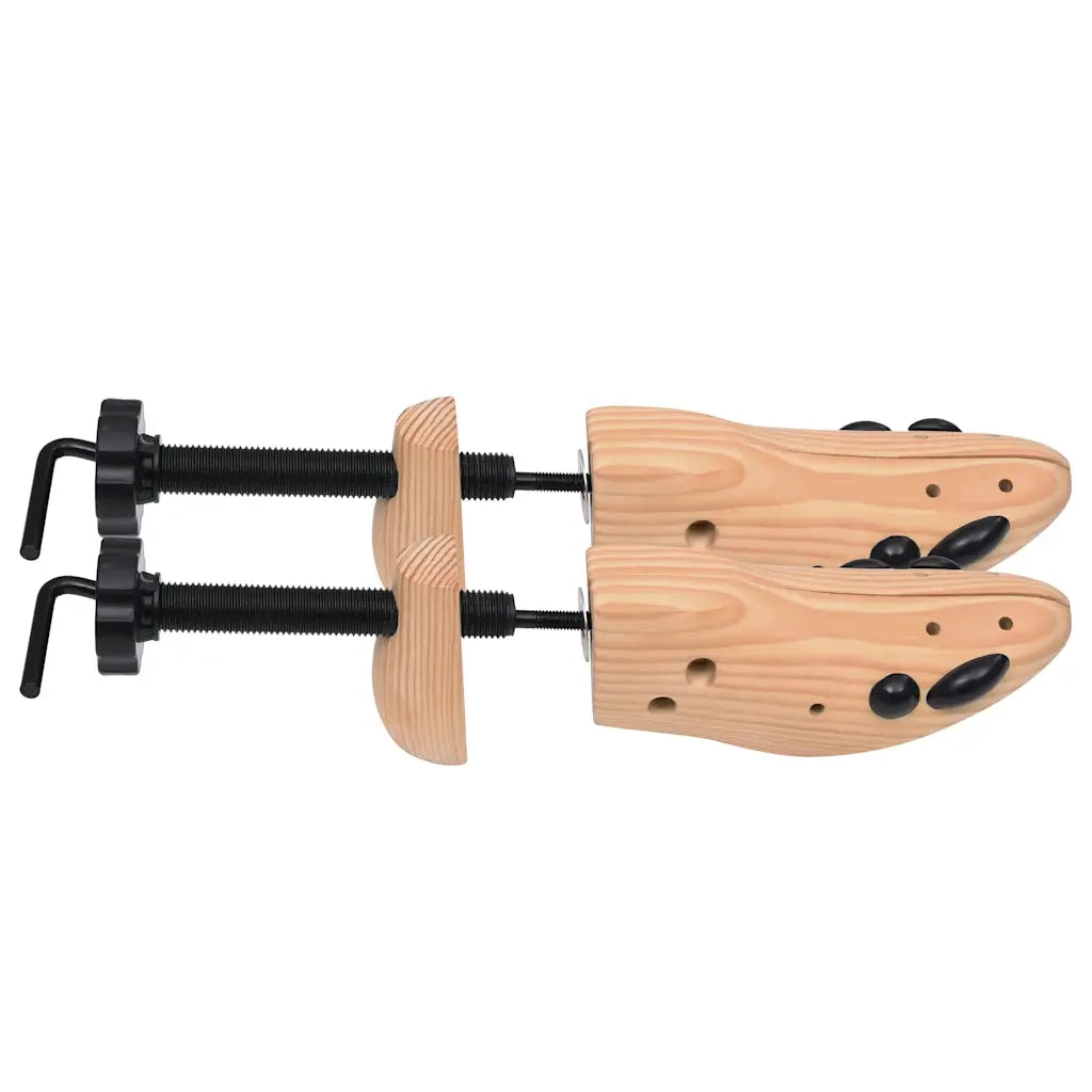 Tendiscarpe 2 Paia Taglia 41-46 in Legno Massello di Pino 30173