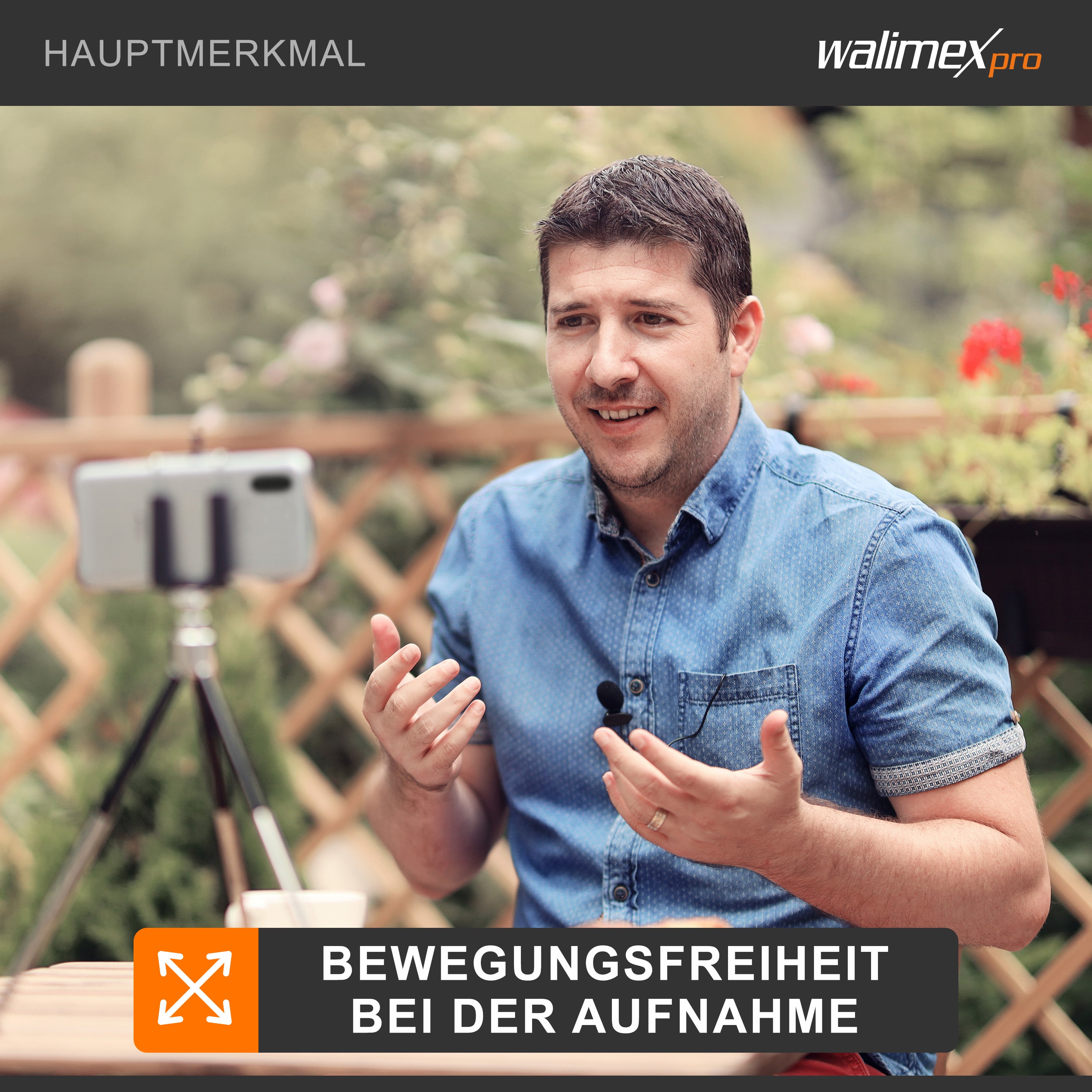 Boya M2 microfono a clip per iOS piccolo e potente microfono lavalier 50 Hz 20 kHz per dispositivi iOS, cavo adattatore Lightning adatto anche alla digitalizzazione nero