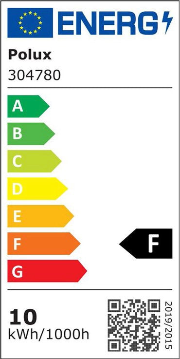 Faro LED 10W con sensore PIR 6500K 120° IP65 nero Polux