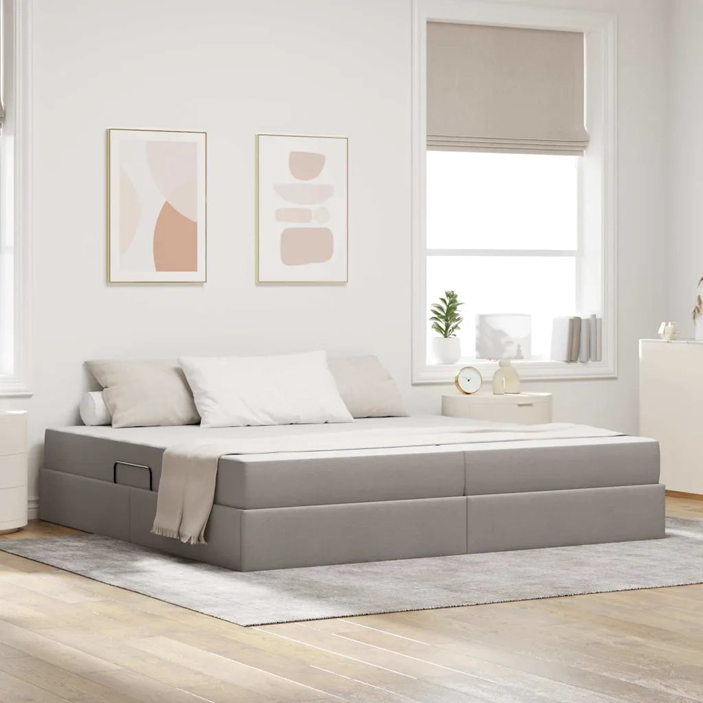 Letto con contenitore e materasso Talpa 200 x 200 cm Poliestere