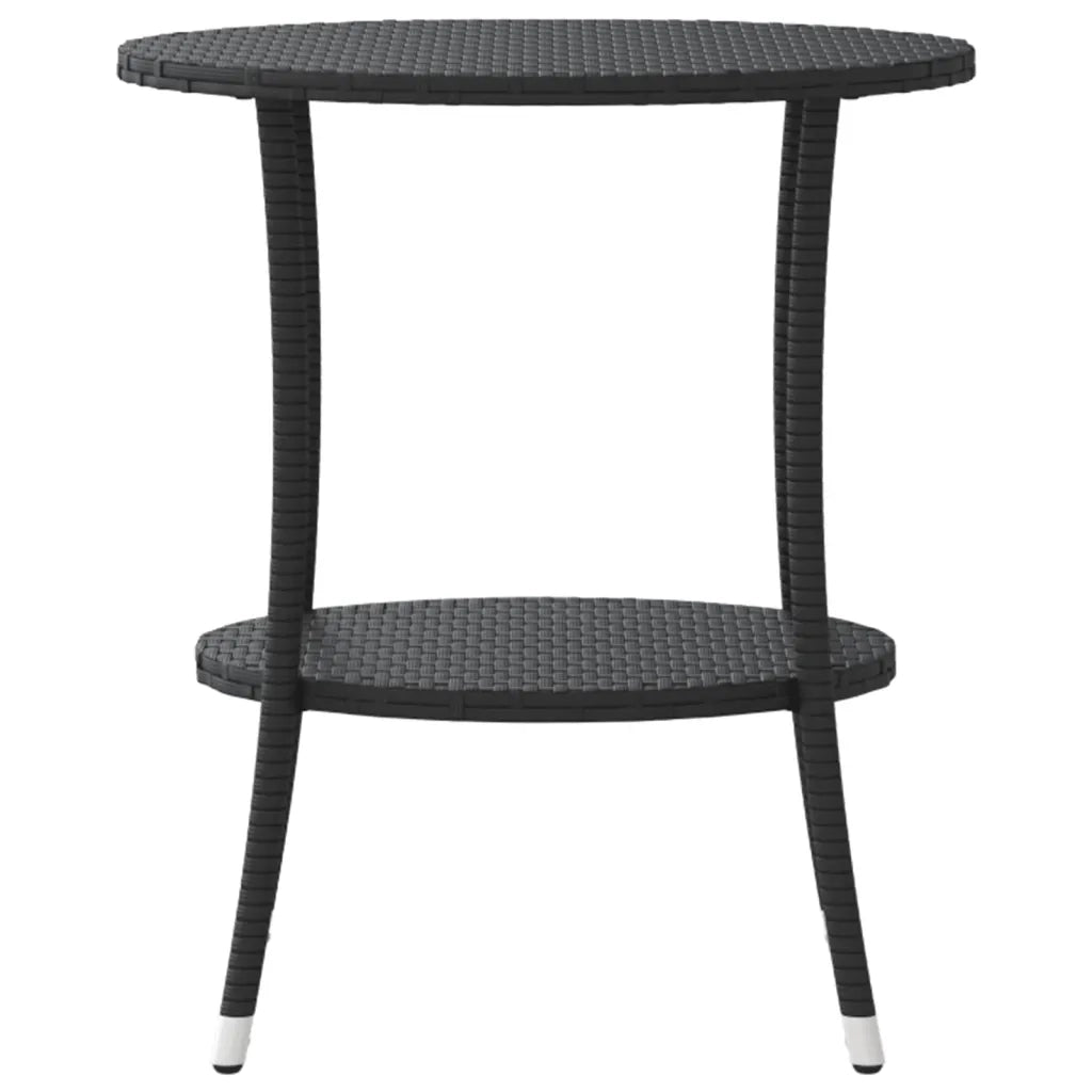 Sedie da Giardino Reclinabili 2 pz | Sedie da Esterno con Tavolo in Polyrattan