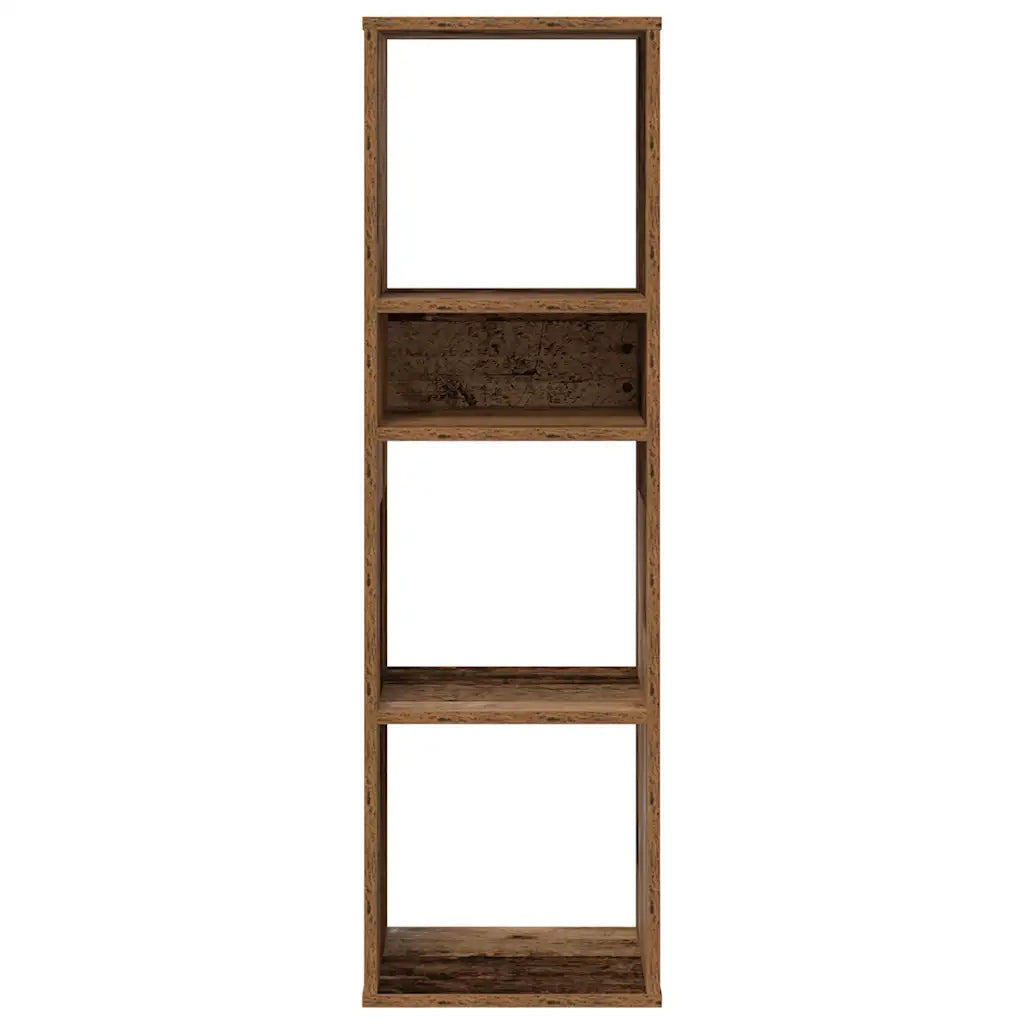 Libreria Legno Antico 34x31x112 cm in Legno Multistrato