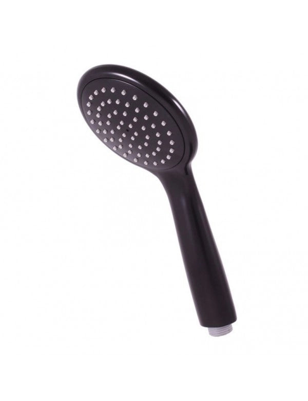 Colonna doccia COLORADO con testa in ottone nero H. 117 cm