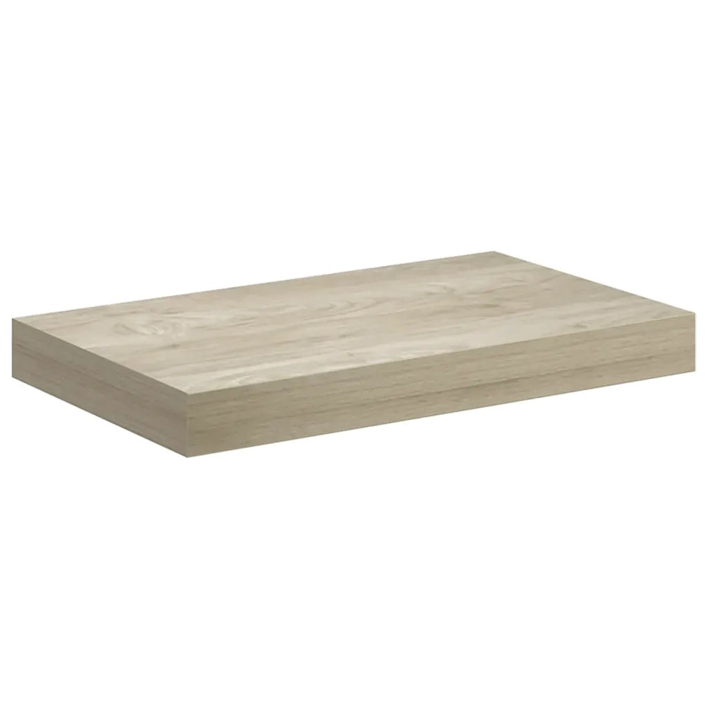 Scaffale a Parete Rovere 40x23x3,8 cm in MDF 323868