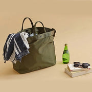 Borsa Portatile Ripiegabile – Borsa Week-End Leggera per Uomo e Donna – Adatta per Sport, Yoga, Palestra e Uso quotidiano – Verde