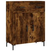 Credenza | Madia | Buffet da pranzo | Armadio da pranzo Rovere Fumo 69,5x34x90 cm in Legno Multistrato