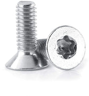 Viti a testa piatta in acciaio inossidabile, viti a testa a stella M4 x 8 mm fino a 50 mm, 50 pezzi per diverse applicazioni
