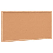 Bacheca in sughero con cornice in legno di pino massiccio 60x30 cm CFW8417888