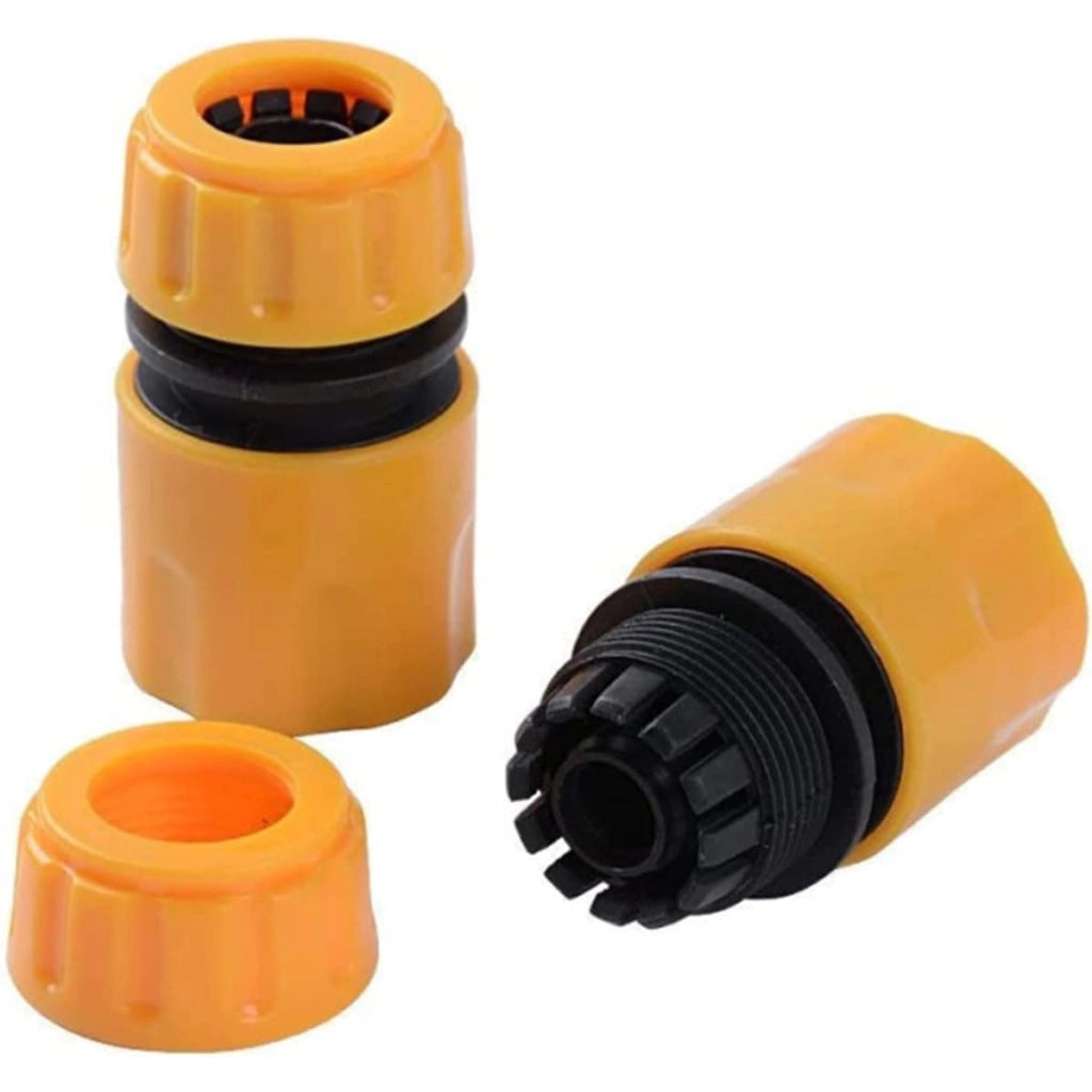 Sgancio Rapido per Tubo da Giardino 1/2" o 5/8" – Materiale Plastico di Alta Qualità | Compatibile con Tubi 12 mm e 16