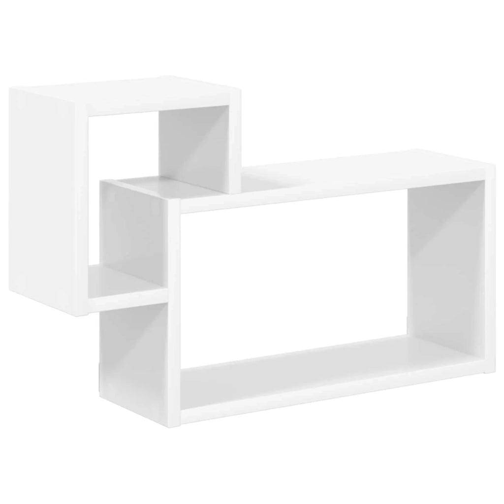 Scaffale da parete A parete Bianco 55 x 15 x 35 cm 8012108
