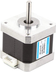 Motore elettrico a passo 24 V/1,5 A - Nema 17 - 2 fasi - 0,4 Nm di coppia - 600 giri al minuto - Certificato CE - Elevati requisiti di sicurezza - Codice prodotto: Nema 17