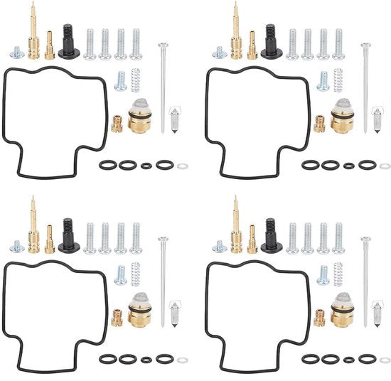 Kit di riparazione carburatore 80 pezzi - gomma/ metallo - sostituzione per ZX750/ZR7R - upgrade/ riparazione - adatto per motocicli - uso di sostituzione diretta - kit carburatore