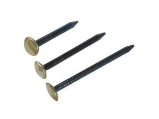 CHIODI ACCIAIO TESTA OTTONE- - mm.2x40 in conf.100 pz. - 10 scatola