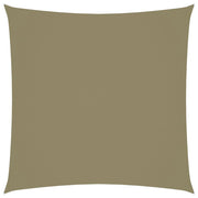 Vela ombreggiante/ombrellone quadrato 4 x 4 m in tessuto Oxford beige 02_0009504