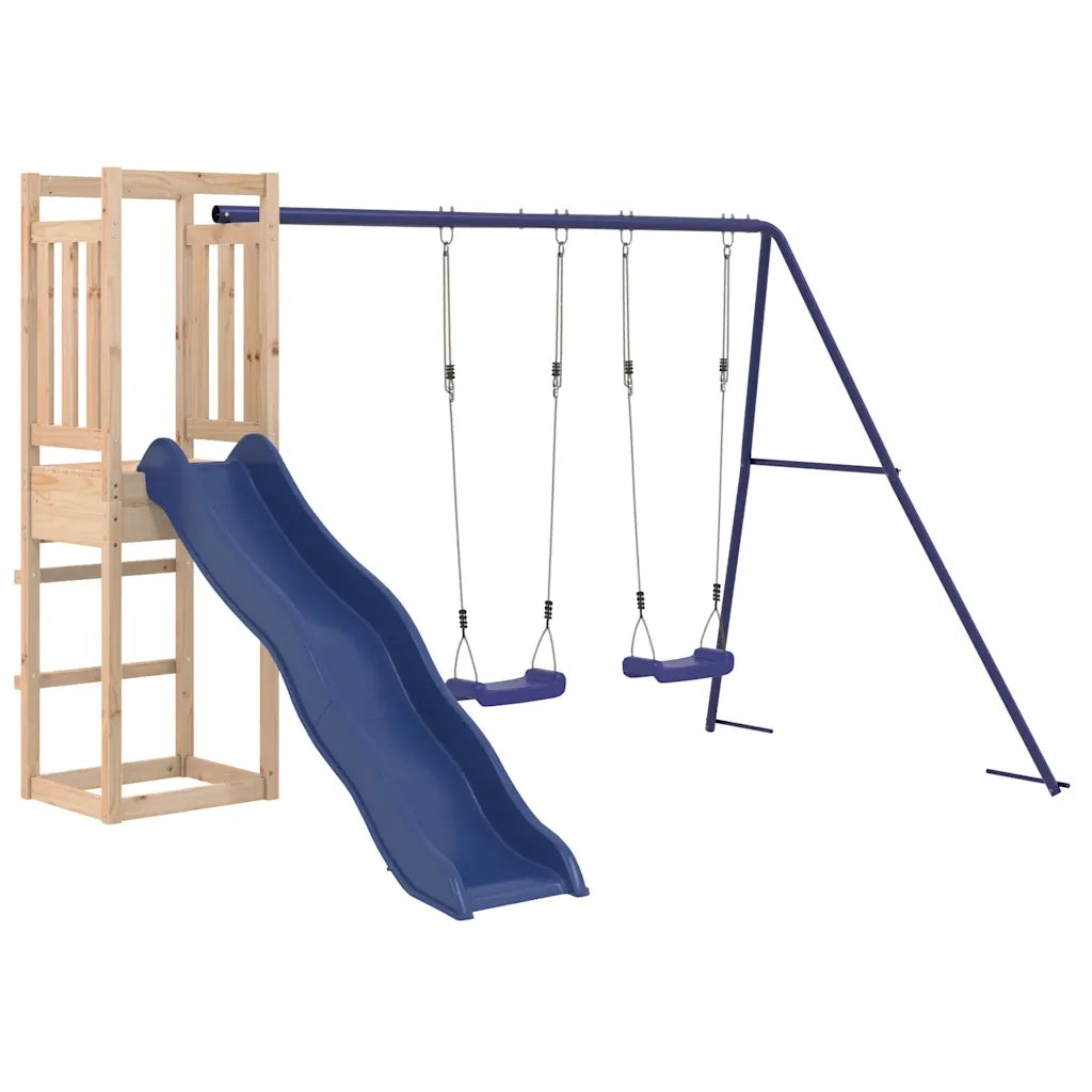 Set da Gioco da Esterno in Legno Massello di Pino CFW9187921