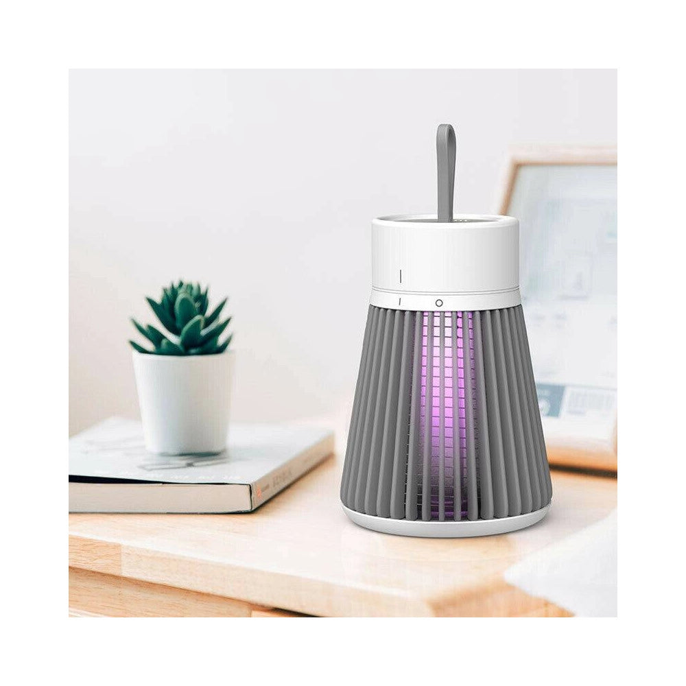Trade Shop - Zanzariera Elettrica Led Repellente Da Campeggio Anti Zanzare Con Filo Usb -