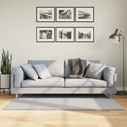 vidaXL Tappeto a Pelo Corto HUARTE Morbido e Lavabile Grigio 80x150 cm