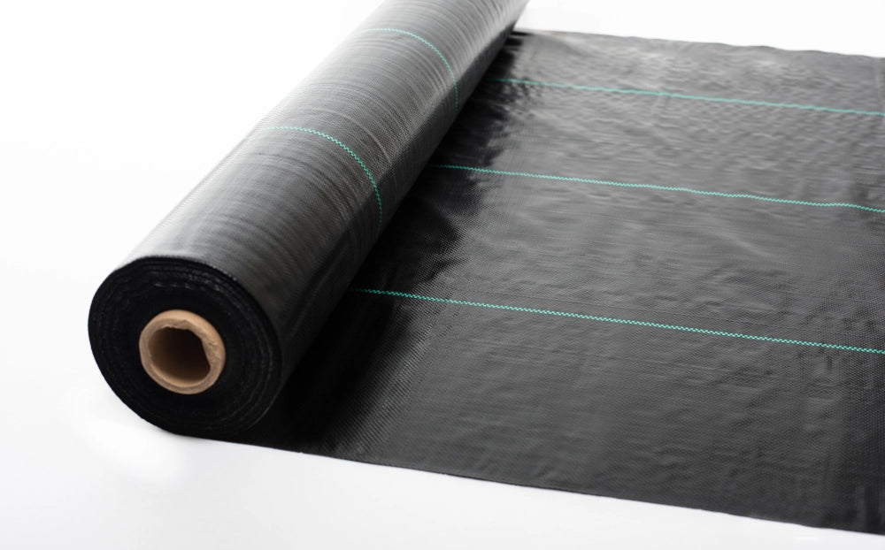 Telo professionale per pacciamatura anti alga/ erbacce in polipropilene  210cm x 40m  - 100gr/mq
