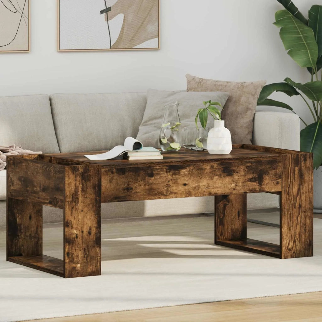 Tavolino da salotto Rovere fumé 110 x 50 x 41 cm