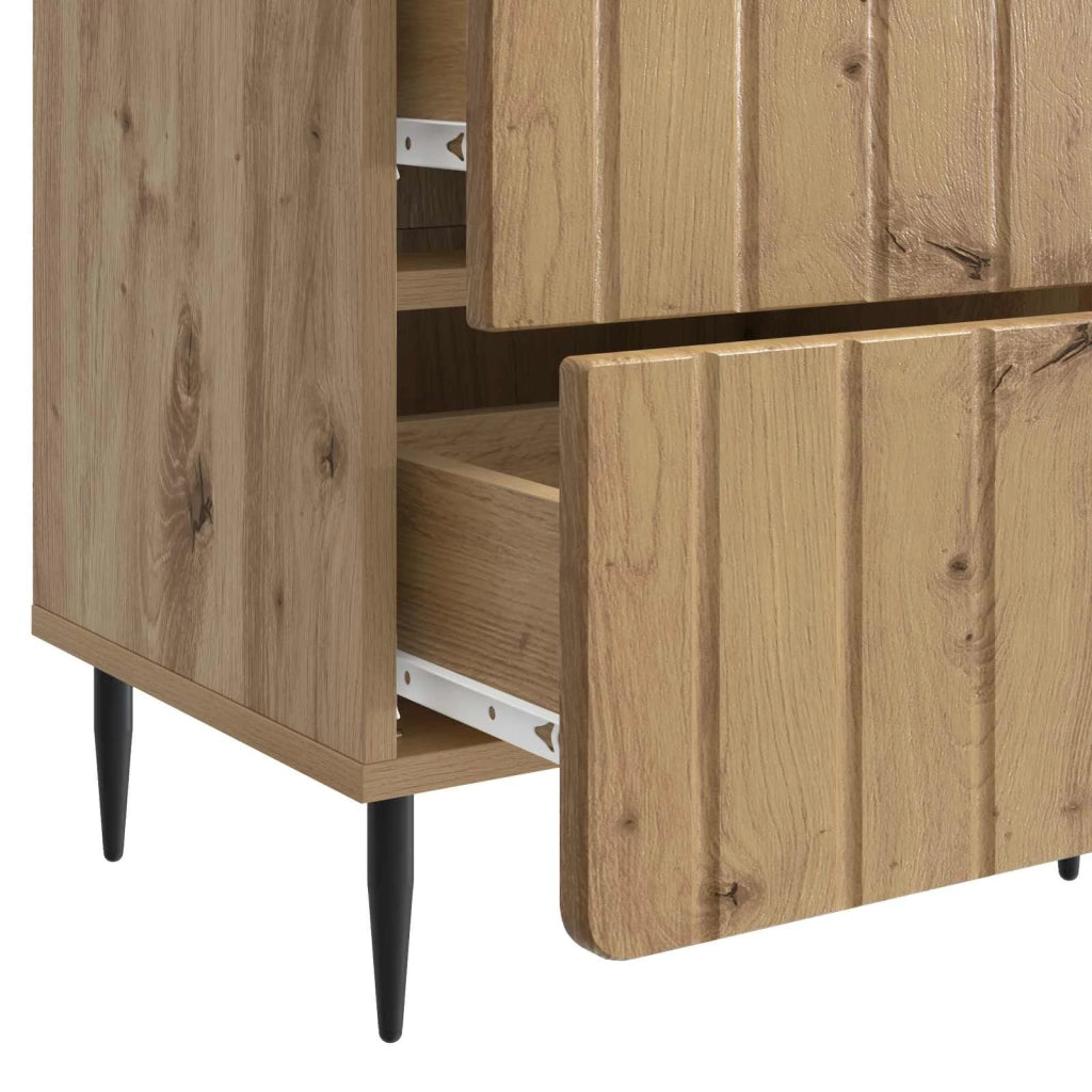 Armadio da Notte Rovere Artigianale 43 x 34,5 x 49,5 cm 894313