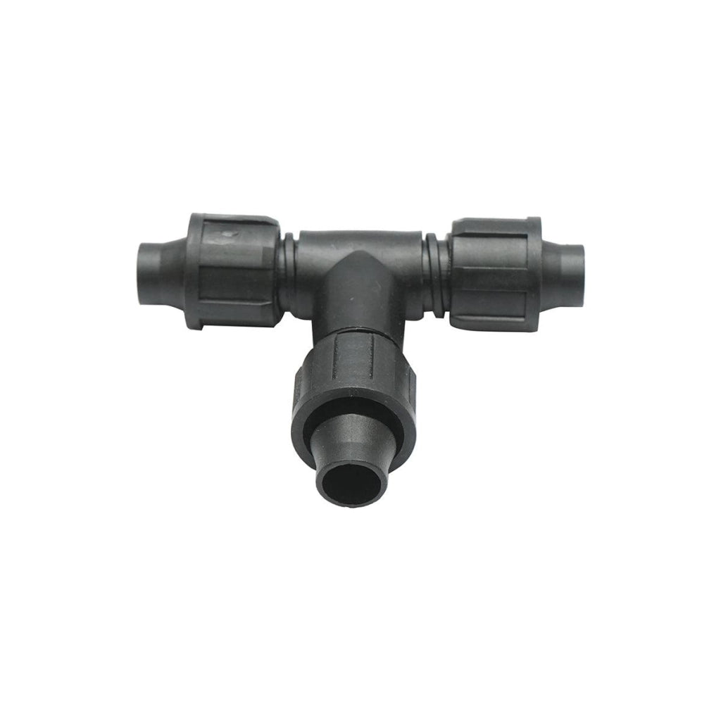 100 pz Giunto a ''T'' per Sistema di irrigazione a Goccia 17X17X17mm. Giunto a "T" a Compressione per tubo/nastro irrigazione a Goccia