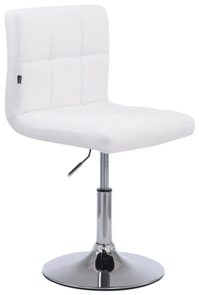 Set 4 sedie da lounge Palma similpelle bianco