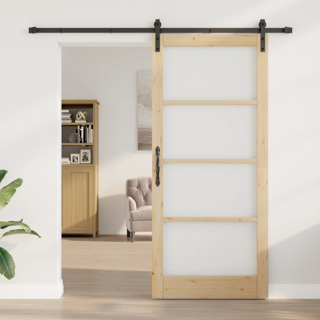 Porta Scorrevole con Set di Ferramenta 'ORKDAL'93x211 cm
