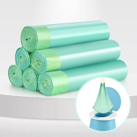 Set di contenitori per la toilet training per bambini con cordino per trasportare, 90 pezzi, contenitori per la toilet training per bambini con occhiali di protezione, set di contenitori per la toilet training per bambini con sacchetti di pulizia.