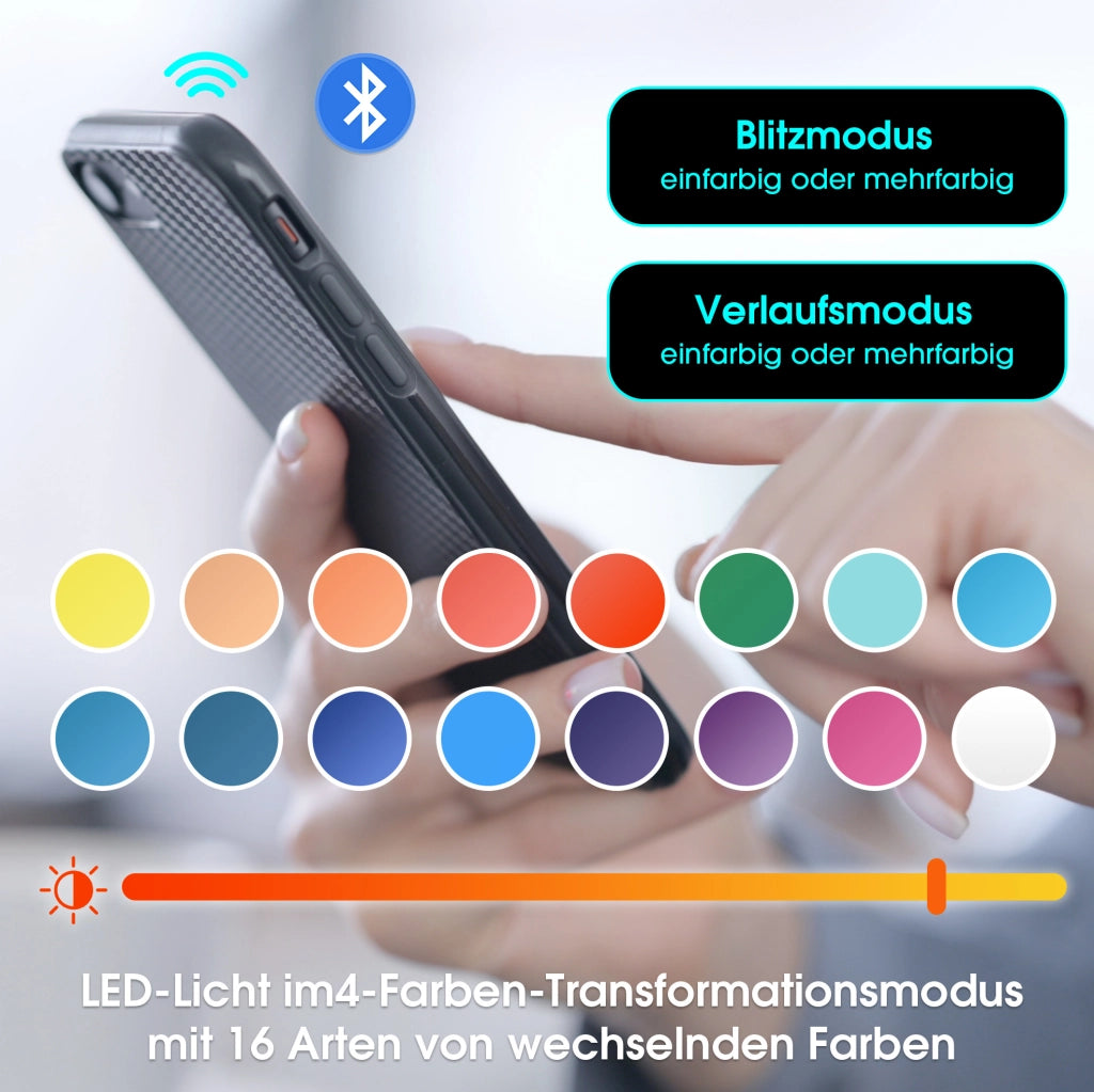 Mobile TV moderno 180x35x30 cm con LED 16 colori; MDF e truciolare; nero e bianco