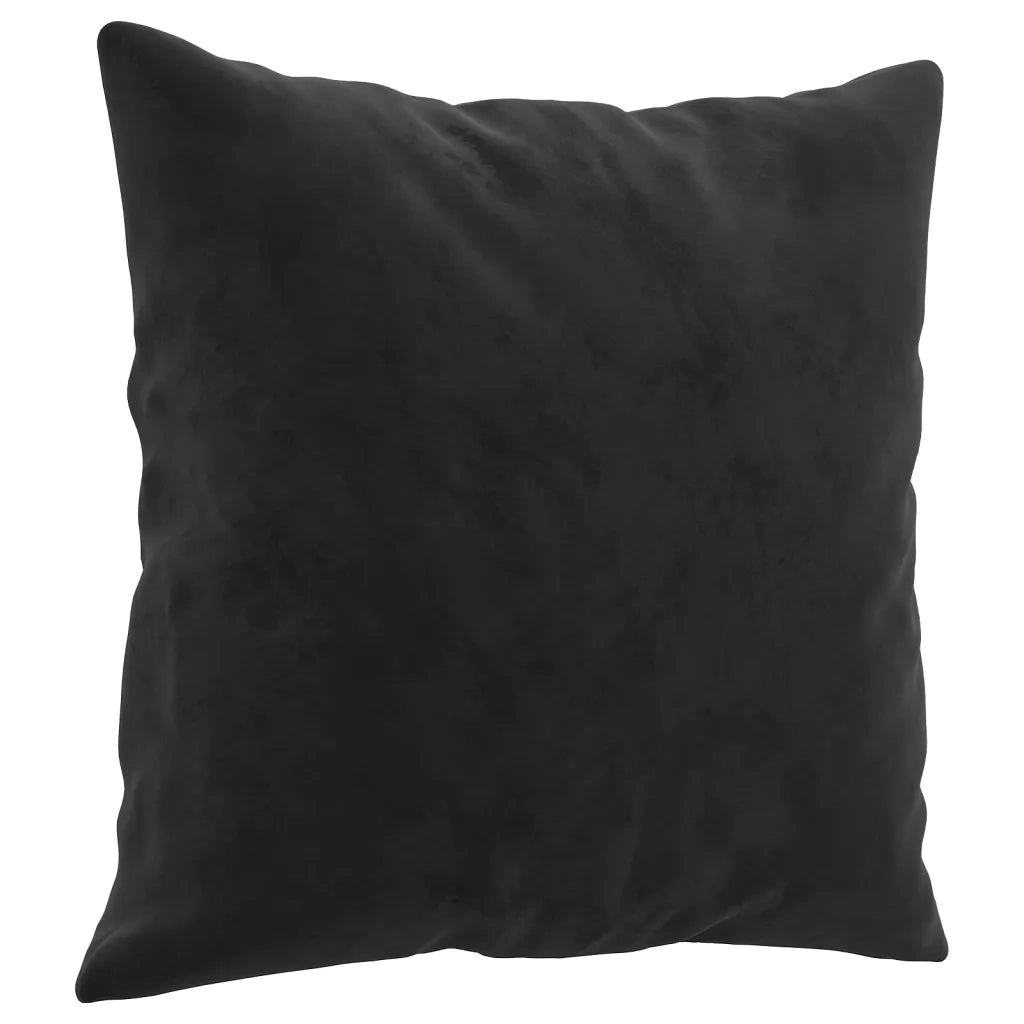 Cuscini Decorativi 2 pz Nero 40x40 cm in Velluto CFW1660639