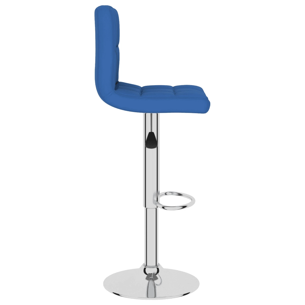 Sgabello da Bar Blu in Tessuto 334233