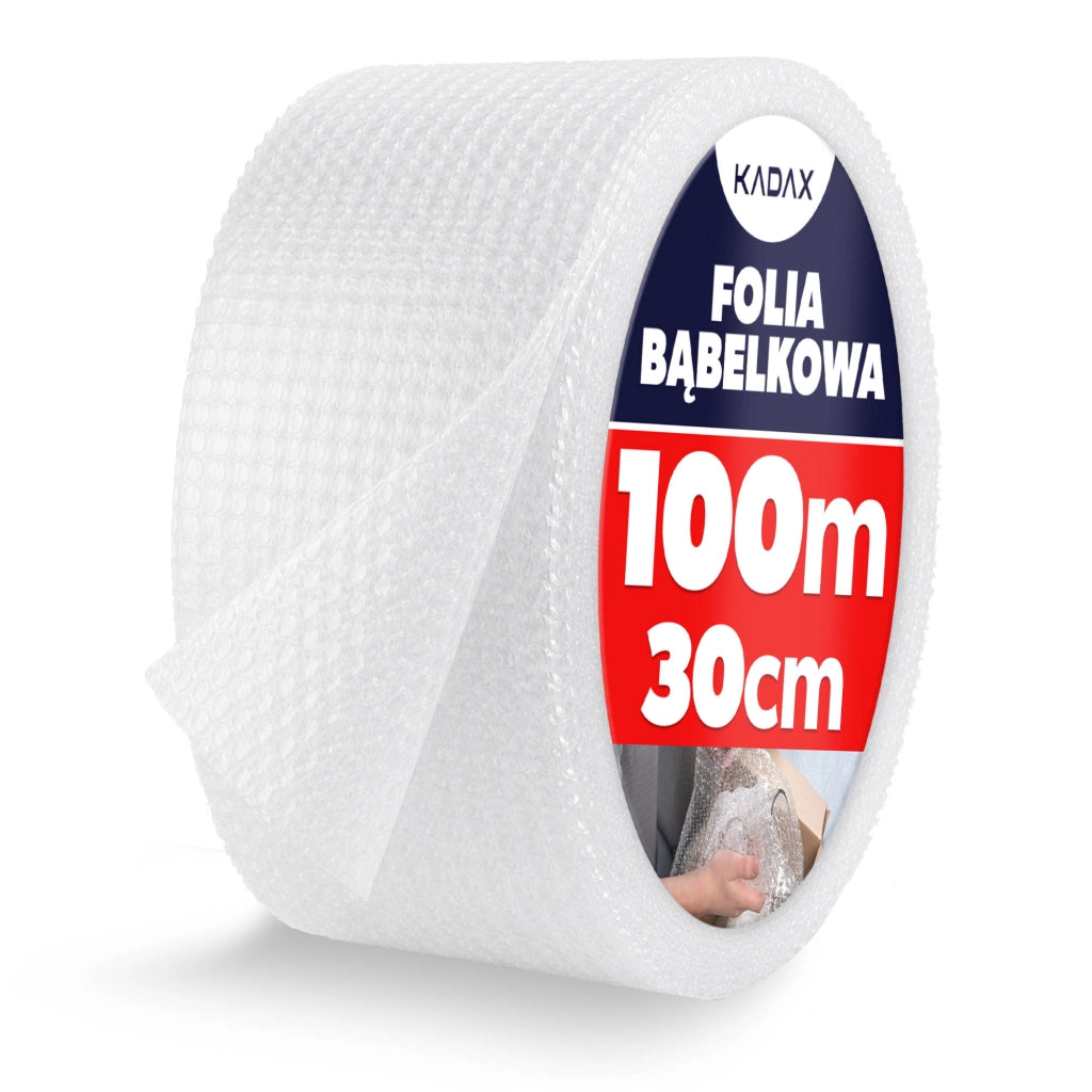 Pluriball KADAX 30 cm, pluriball protettivo di alta qualità, bolle grandi 100 m
