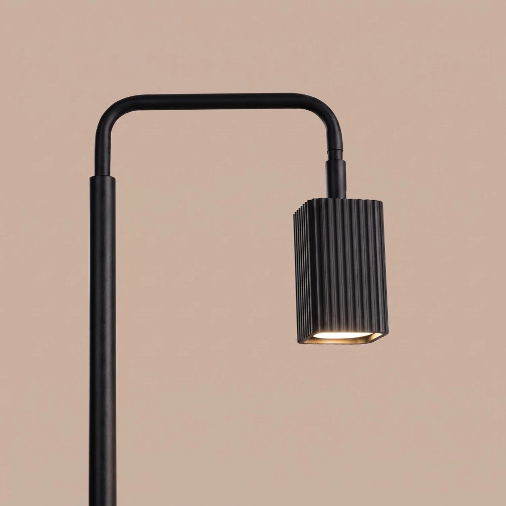 Lampada da terra RAYO 1 nera