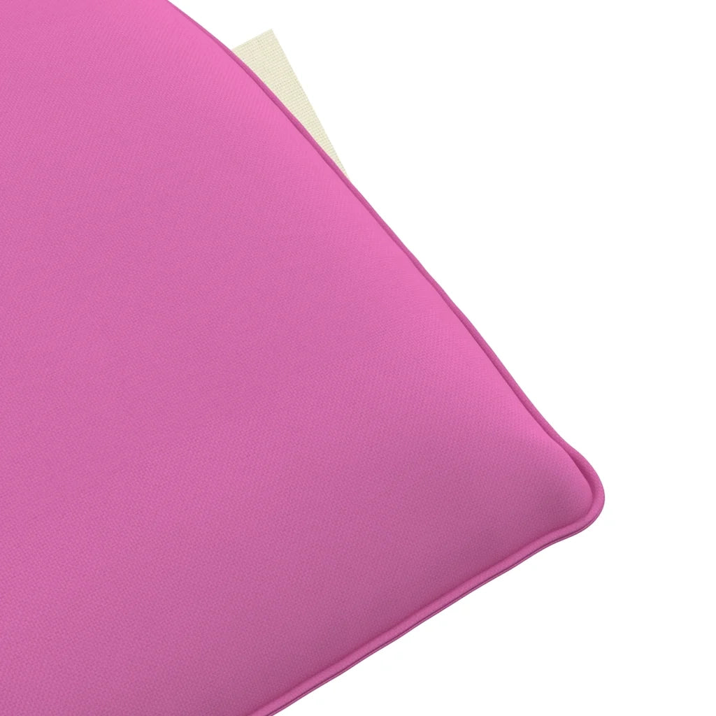 Sdraio da giardino | Lettino Pieghevole Rosa 175x54x8,5 cm in Tessuto Oxford
