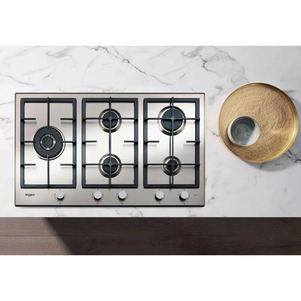 Whirlpool Piano cottura a gas - GMAL 9522/IXL