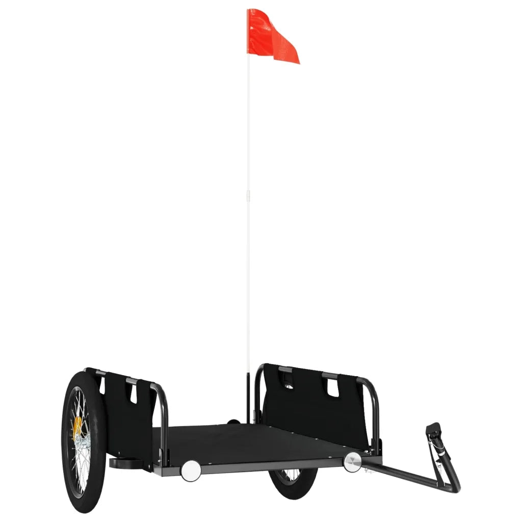 Rimorchio da Bici Nero Oxford e Ferro CFW9003632