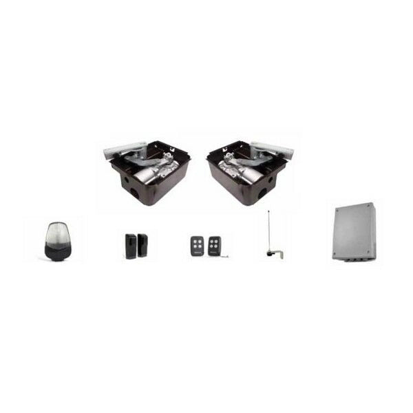 KIT PER CANCELLI BATTENTI DOPPIA ANTA STANDARD PROTECO SHARK KSH4F0YD410 NUOVO